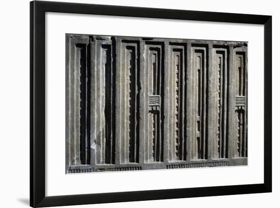 Alabaster Decorative Relief on Palace Facade-null-Framed Giclee Print