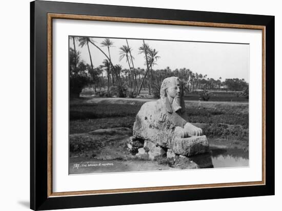 Alabaster Sphinx at Memphis, Egypt, C1920s-30s-null-Framed Giclee Print