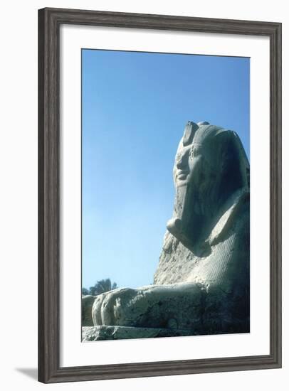 Alabaster Sphinx, Memphis, Egypt, 18th or 19th Dynasty, C14th-13th Century Bc-CM Dixon-Framed Photographic Print