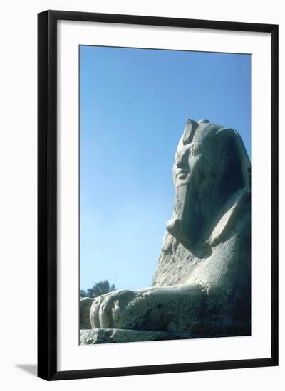 Alabaster Sphinx, Memphis, Egypt, 18th or 19th Dynasty, C14th-13th Century Bc-CM Dixon-Framed Photographic Print