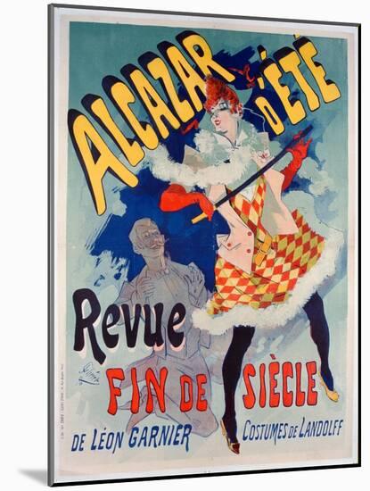 Alacazar D'Ete Poster, 1890-Jules Chéret-Mounted Giclee Print