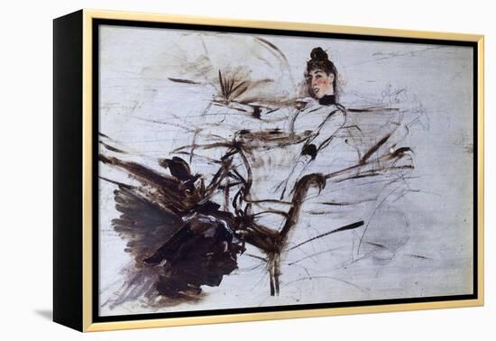 Alaide Banti-Giovanni Boldini-Framed Premier Image Canvas