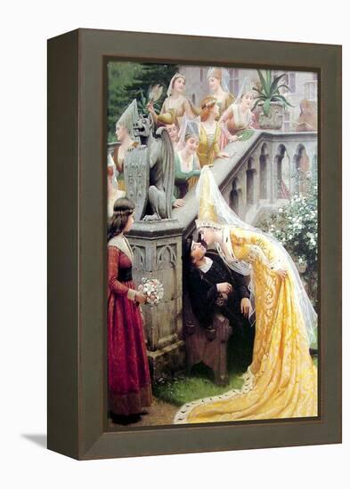 Alain Chartier, 1903-Edmund Blair Leighton-Framed Premier Image Canvas