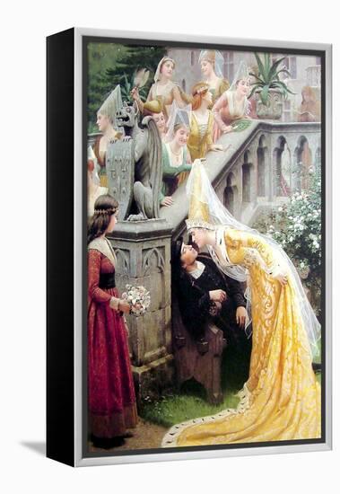 Alain Chartier, 1903-Edmund Blair Leighton-Framed Premier Image Canvas