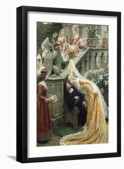 Alain Chartier-Edmund Blair Leighton-Framed Giclee Print