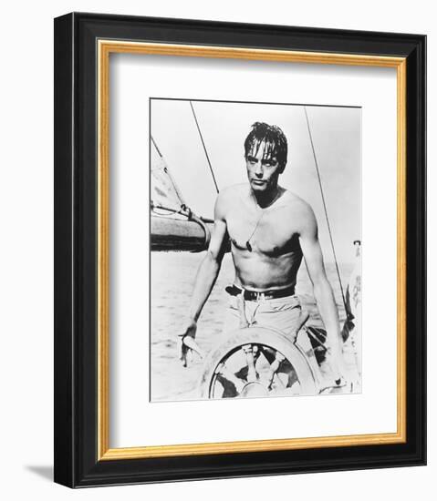 Alain Delon-null-Framed Photo