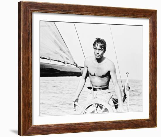 Alain Delon-null-Framed Photo