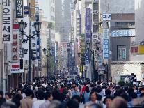 Busy Street in Seoul, South Korea, Korea, Asia-Alain Evrard-Photographic Print