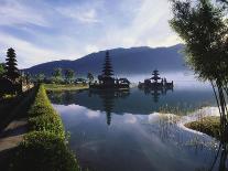 Hindu Temples at Lake Bratan, Pura Ulu Danau, Bali-Alain Evrard-Photographic Print