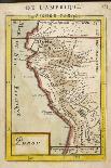 Peru, a Map Showing a Coastal Part of South America on the South Pacific-Alain Manesson Maller-Framed Premier Image Canvas