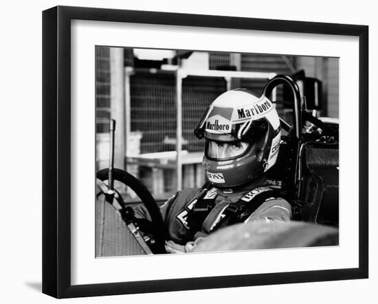 Alain Prost, 1987-null-Framed Photographic Print