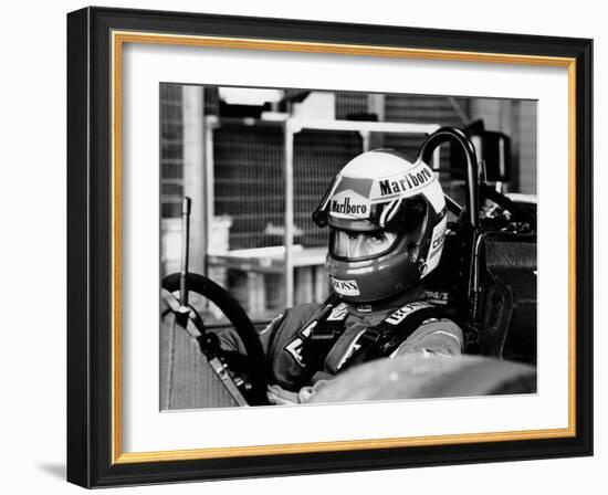 Alain Prost, 1987-null-Framed Photographic Print