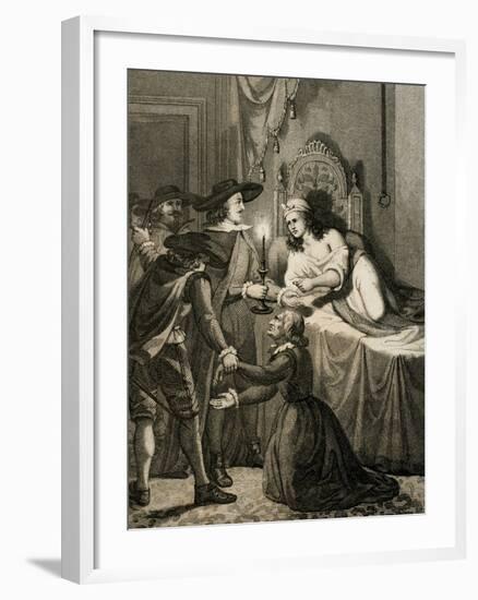 Alain-Rene Lesage (1668-1747). French Novelist and Playwright.. Scene Novel Gil Blas-null-Framed Giclee Print