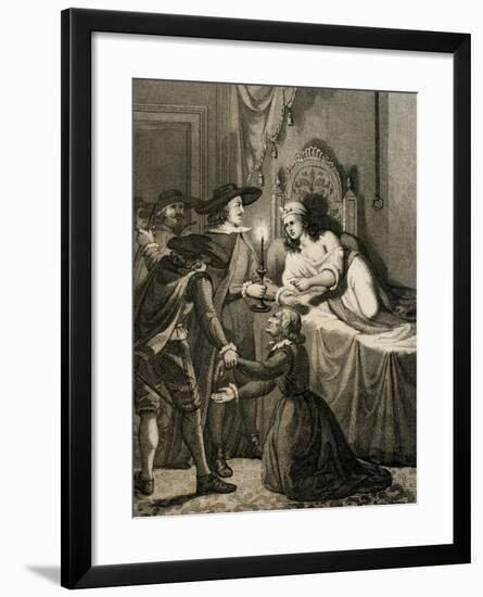 Alain-Rene Lesage (1668-1747). French Novelist and Playwright.. Scene Novel Gil Blas-null-Framed Giclee Print