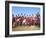 Alamal, Ritual Festival, Maasai Village (Manyatta), Rift Valley, Southeast Kenya-Bruno Barbier-Framed Photographic Print