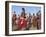 Alamal, Ritual Festival, Maasai Village (Manyatta), Rift Valley, Southeast Kenya-Bruno Barbier-Framed Photographic Print