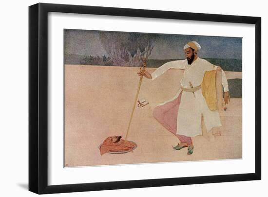 Alamgir I,Tagore-Abanindro Nath Tagore-Framed Art Print