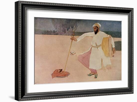 Alamgir I,Tagore-Abanindro Nath Tagore-Framed Art Print