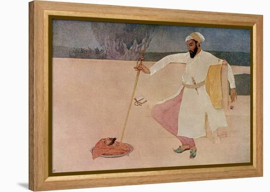 Alamgir I,Tagore-Abanindro Nath Tagore-Framed Stretched Canvas