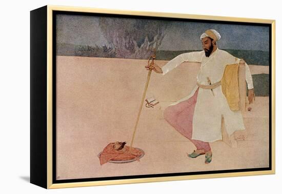 Alamgir I,Tagore-Abanindro Nath Tagore-Framed Stretched Canvas