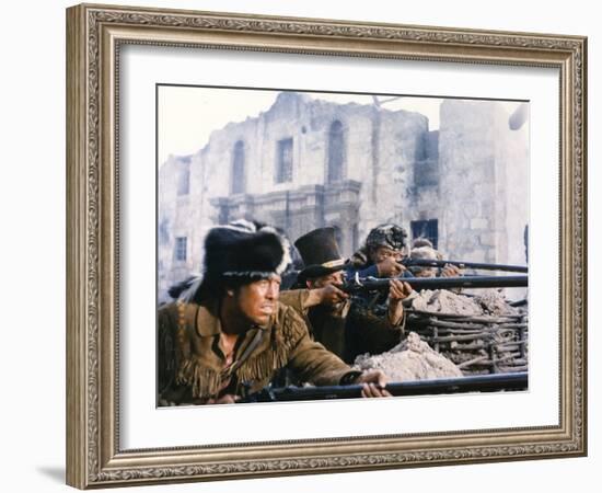 Alamo by JohnWayne with John Wayne, 1960 (photo)-null-Framed Photo