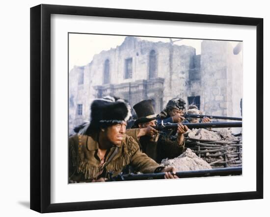 Alamo by JohnWayne with John Wayne, 1960 (photo)-null-Framed Photo