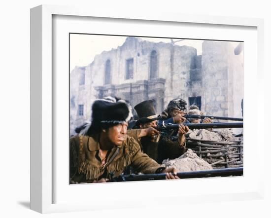 Alamo by JohnWayne with John Wayne, 1960 (photo)-null-Framed Photo