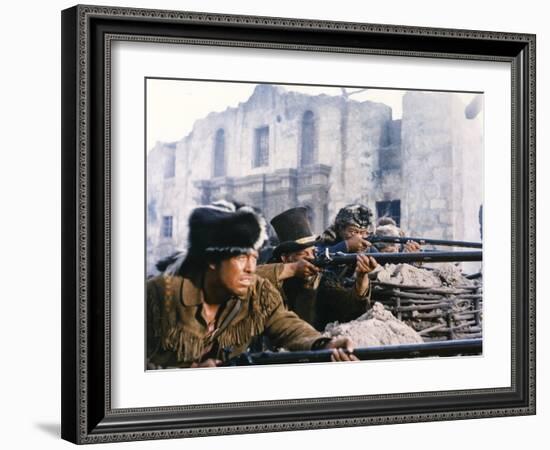 Alamo by JohnWayne with John Wayne, 1960 (photo)-null-Framed Photo