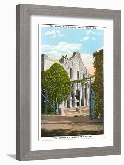Alamo, San Antonio, Texas-null-Framed Art Print