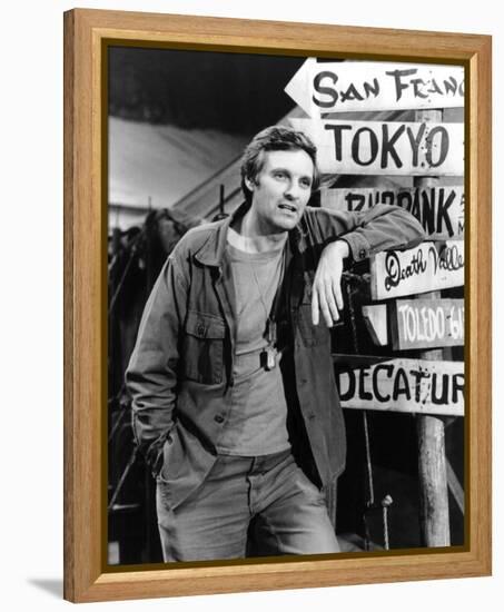 Alan Alda - M*A*S*H-null-Framed Stretched Canvas