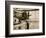 Alan Cobham Climbing into His Plane before Setting Off for Australia, Rochester, 1926-English Photographer-Framed Giclee Print