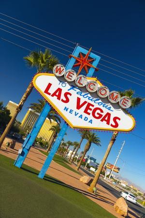 Welcome to Fabulous Las Vegas Nevada Sign at Night Wall Art, Canvas Prints,  Framed Prints, Wall Peels