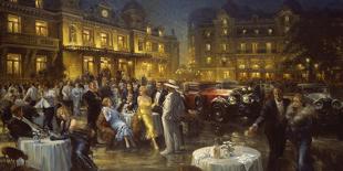 Casino Square-Alan Fearnley-Stretched Canvas