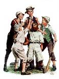 "Dad at Bat," Saturday Evening Post Cover, June 1, 1929-Alan Foster-Giclee Print