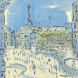 The Sacre Coeur from the Musee d'Orsay-Alan Halliday-Giclee Print