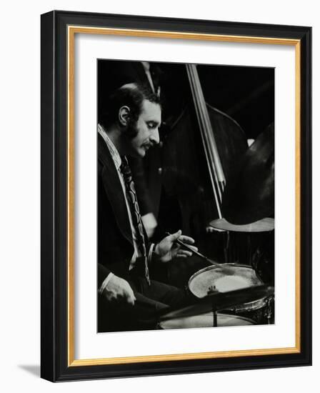 Alan Jackson on the Drums at the Stables, Wavendon, Buckinghamshire-Denis Williams-Framed Photographic Print