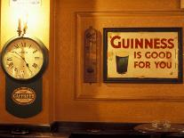 Guinness sign in pub, Dublin, Ireland-Alan Klehr-Photographic Print