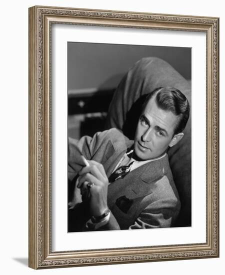 Alan Ladd, 1941-null-Framed Photographic Print