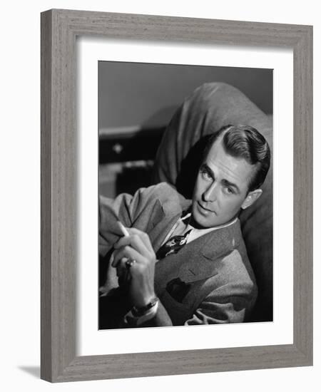 Alan Ladd, 1941-null-Framed Photographic Print