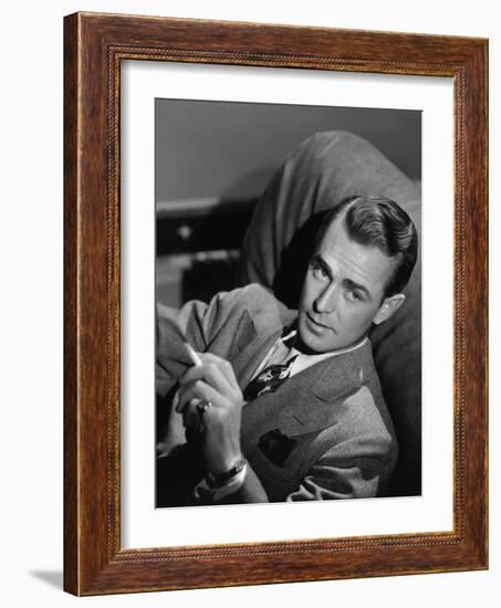 Alan Ladd, 1941-null-Framed Photographic Print