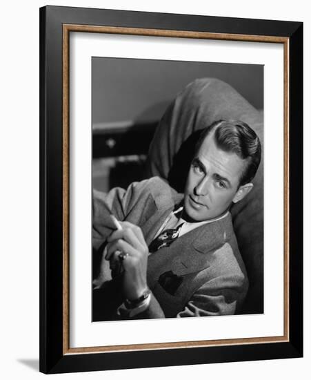 Alan Ladd, 1941-null-Framed Photographic Print