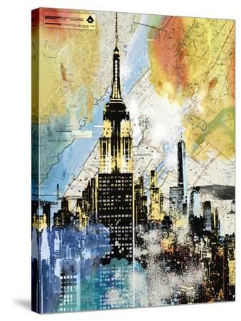 'Urban Sights I' Stretched Canvas Print - Alan Lambert | Art.com