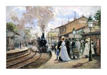 Weekend in the Country-Alan Maley-Giclee Print