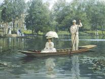 An Idyllic Afternoon-Alan Maley-Stretched Canvas