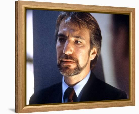 Alan Rickman - Die Hard-null-Framed Stretched Canvas