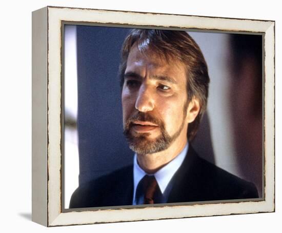 Alan Rickman - Die Hard-null-Framed Stretched Canvas