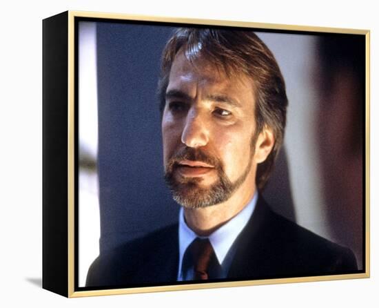 Alan Rickman - Die Hard-null-Framed Stretched Canvas