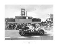 The Goodwood 9 Hours, 1953-Alan Smith-Stretched Canvas