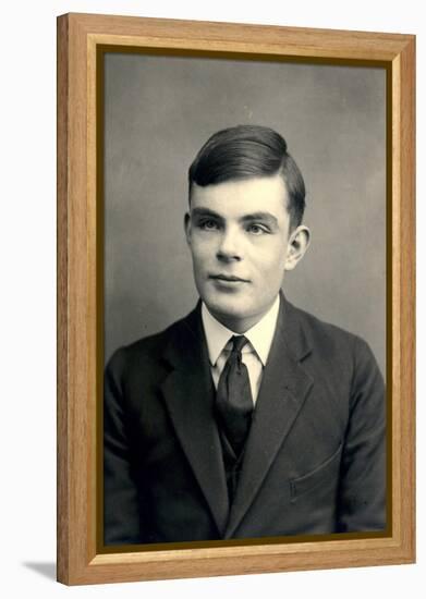 Alan Turing, 1928 (B/W Photo)-Anonymous Anonymous-Framed Premier Image Canvas