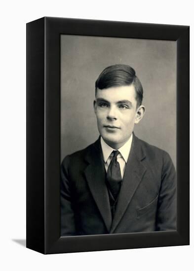 Alan Turing, 1928 (B/W Photo)-Anonymous Anonymous-Framed Premier Image Canvas